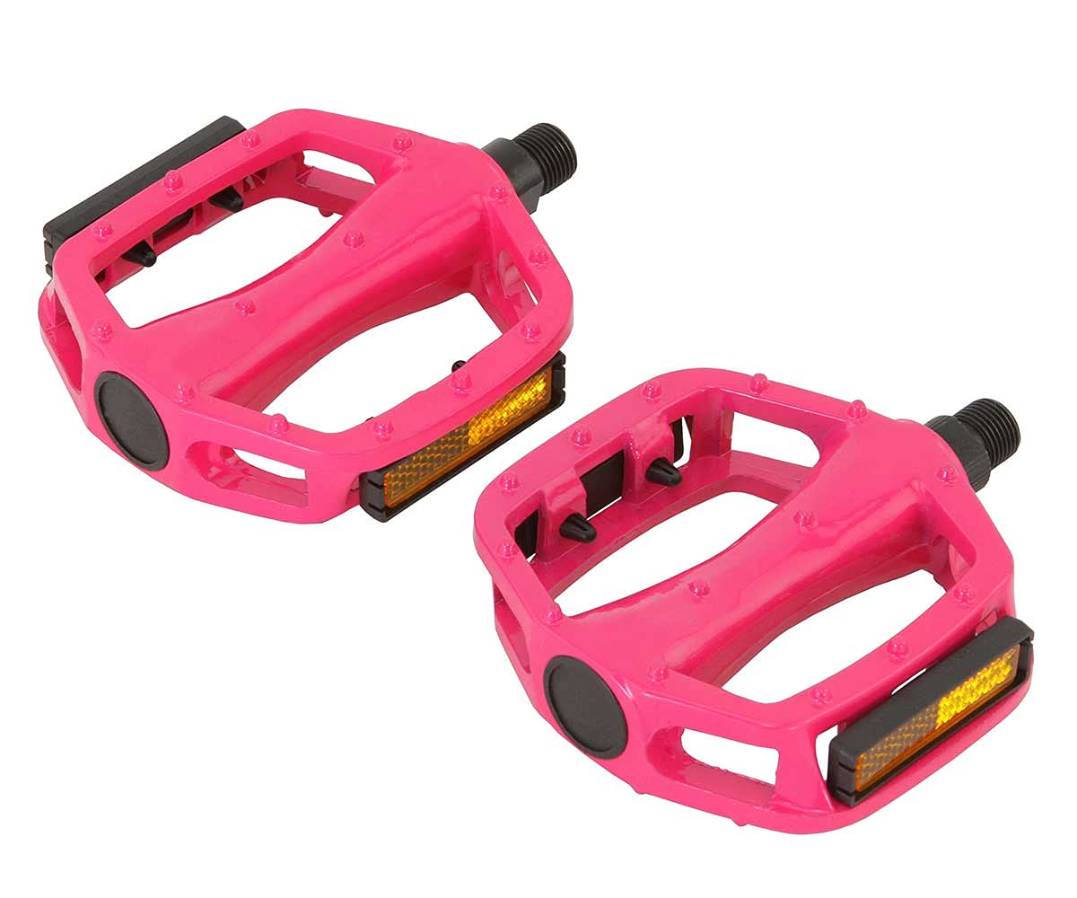 Amazon.com : Pink 505 Alloy Pedals 9/16
